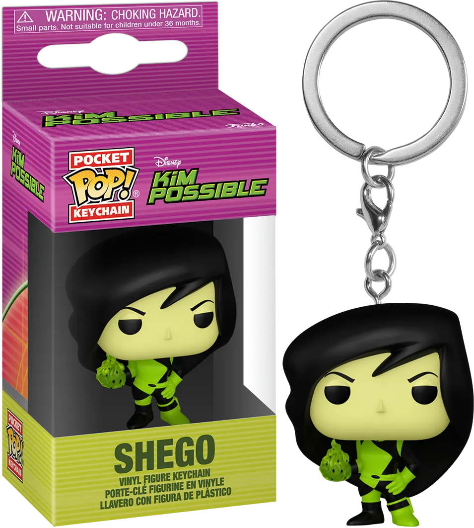 FUN83528 Kim Possible - Shego Pop! Keychain - Funko - Titan Pop Culture