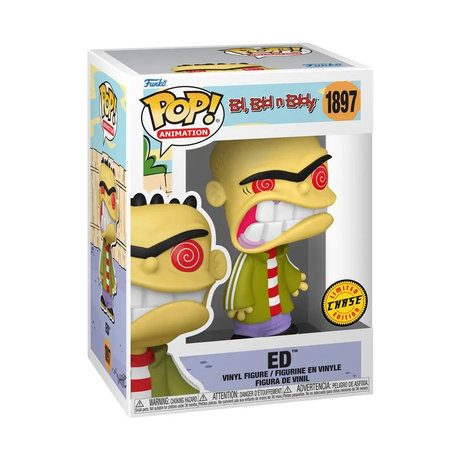 FUN83530 Ed, Edd & Eddy - Ed (with chase) Pop! Vinyl - Funko - Titan Pop Culture