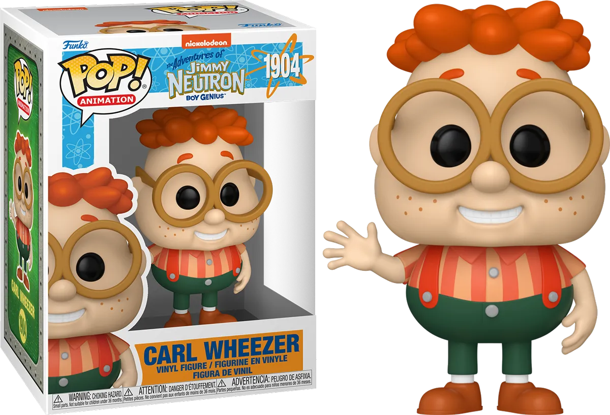 FUN83535 The Adventures of Jimmy Neutron, Boy Genius - Carl Wheezer Pop! Vinyl - Funko - Titan Pop Culture