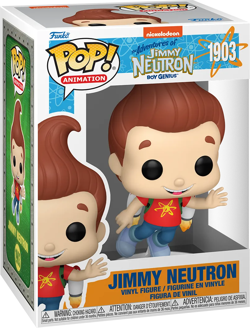 FUN83536 The Adventures of Jimmy Neutron, Boy Genius - Jimmy Neutron Pop! Vinyl - Funko - Titan Pop Culture