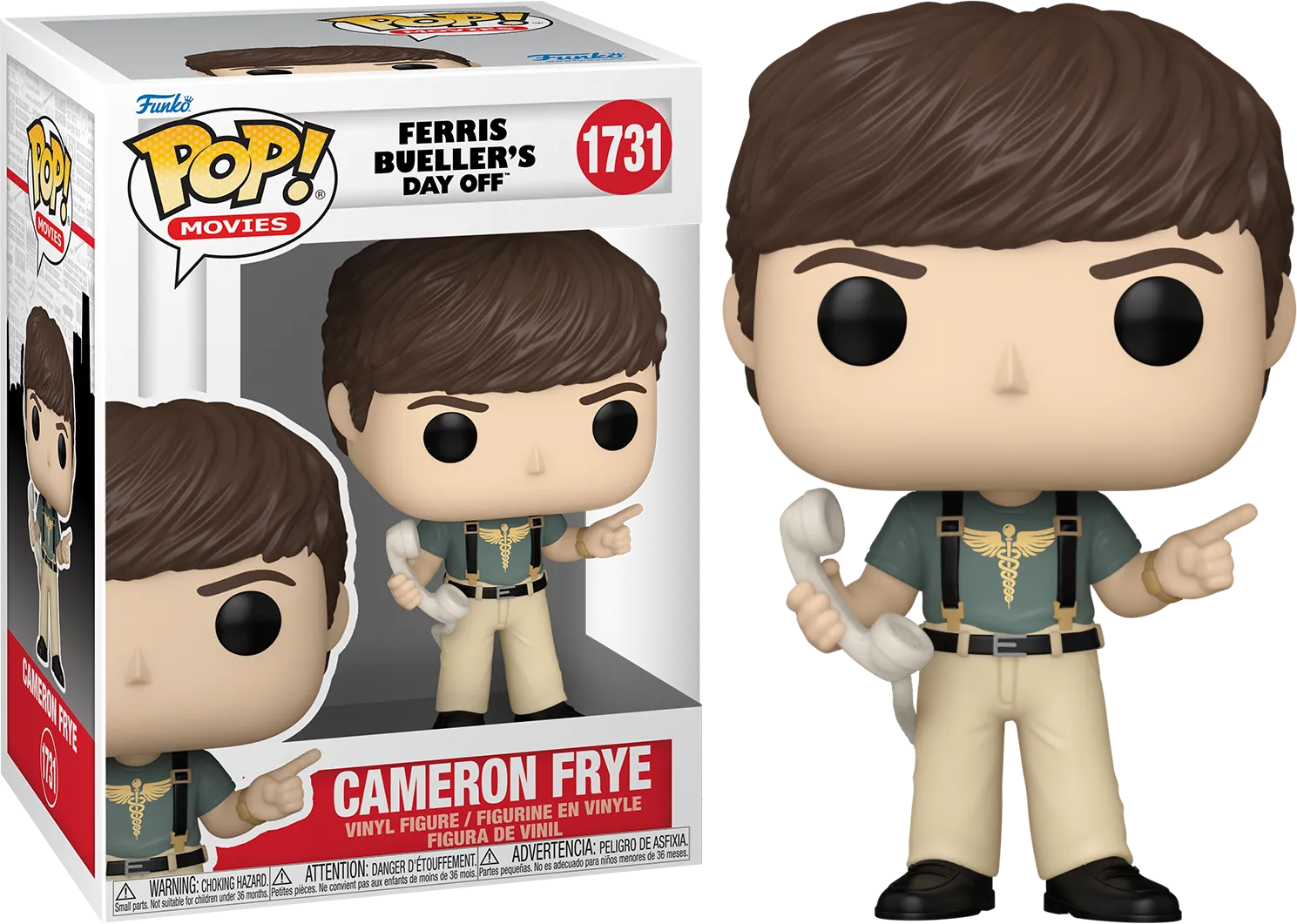 FUN83554 Ferris Bueller's Day Off - Cameron Pop! Vinyl - Funko - Titan Pop Culture