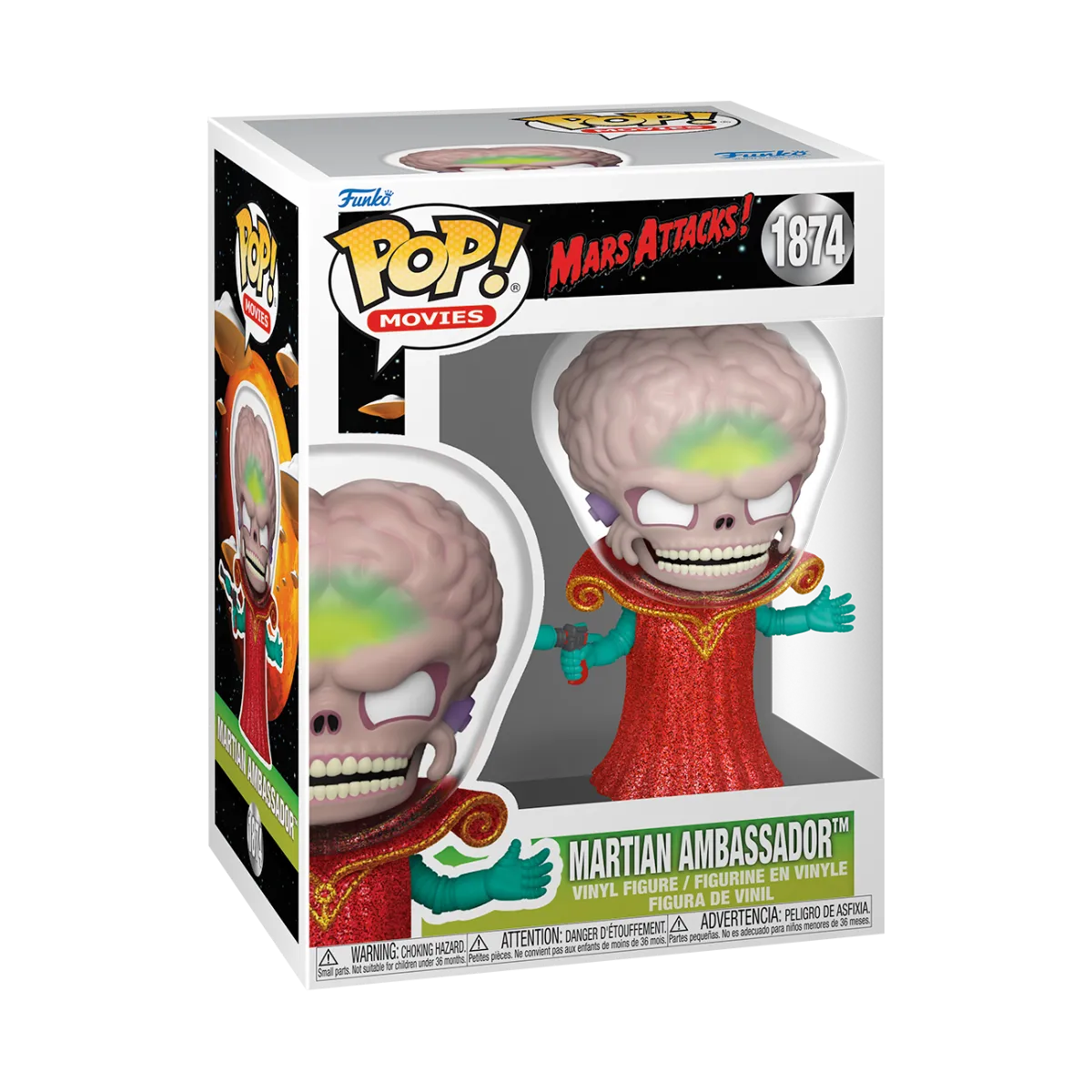FUN83565 Mars Attacks - Martian Ambassador Pop! Vinyl - Funko - Titan Pop Culture