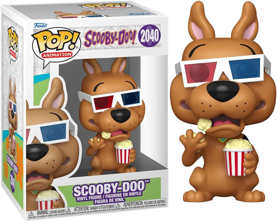 Scooby Doo - Scooby Doo (with 3D Glasses) Pop! Vinyl