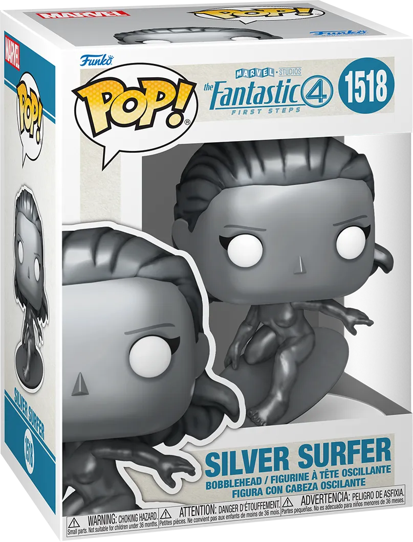 FUN83587 The Fantastic Four (2025) - Silver Surfer Pop! Vinyl - Funko - Titan Pop Culture