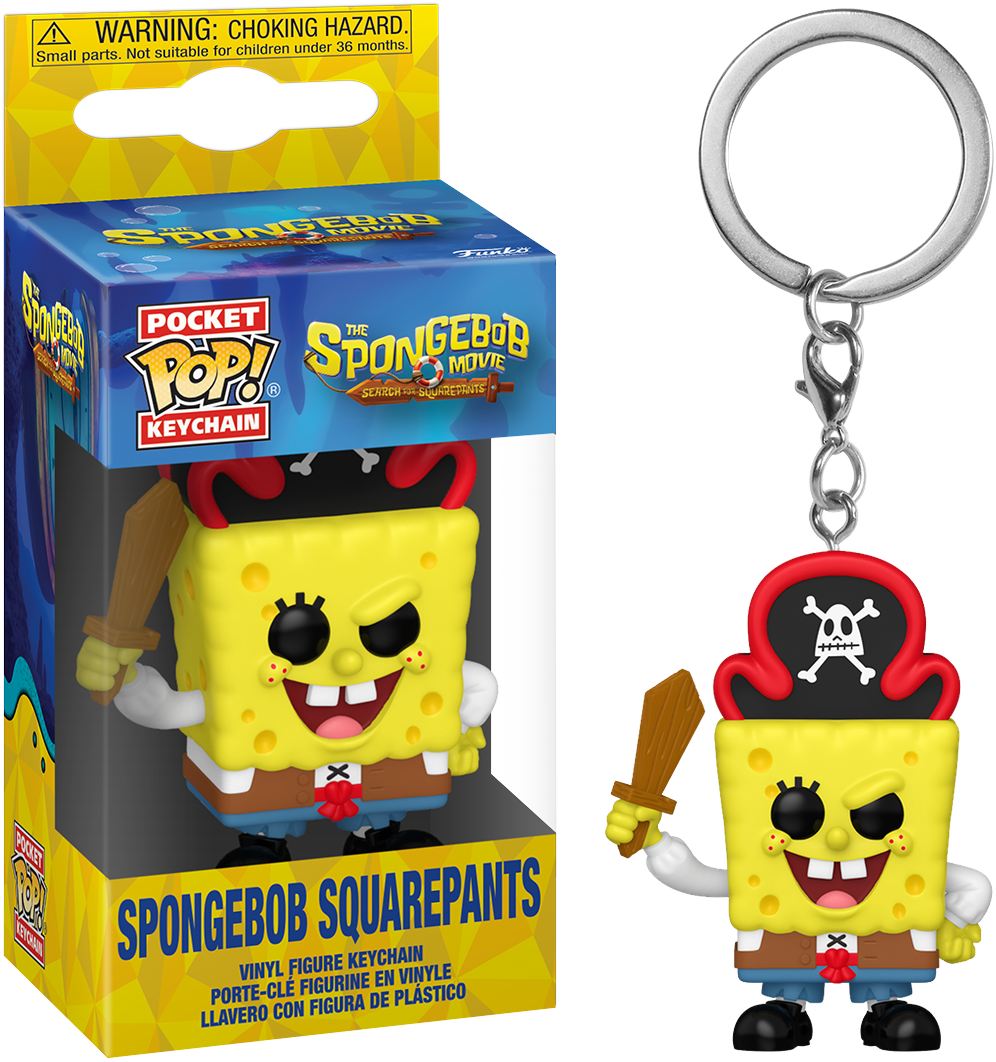 The SpongeBob Movie (2025) - SpongeBob SquarePants Pop! Vinyl Keychain