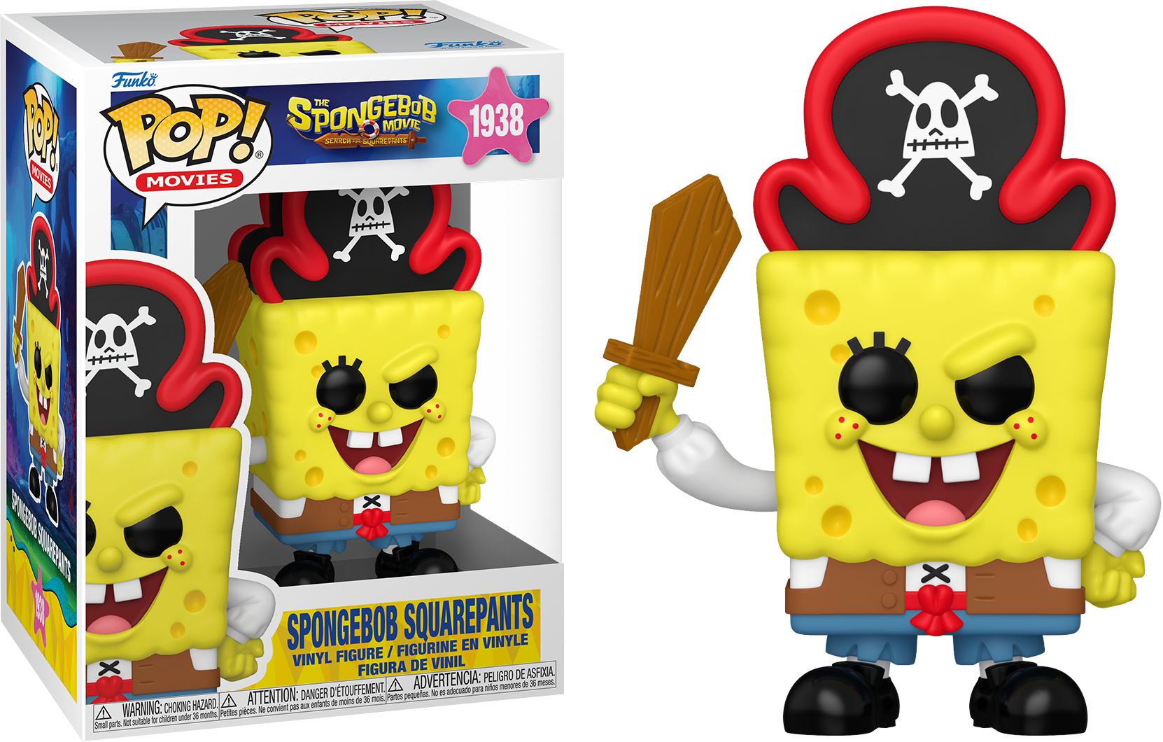 The SpongeBob Movie (2025) - SpongeBob SquarePants Pop! Vinyl