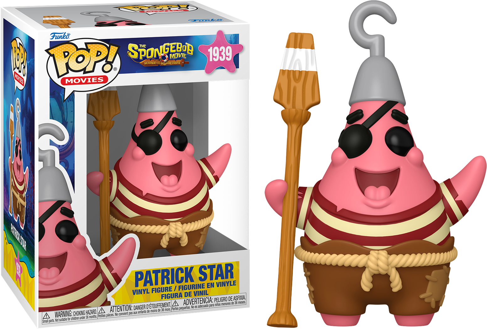 The SpongeBob Movie (2025) - Patrick Star Pop! Vinyl