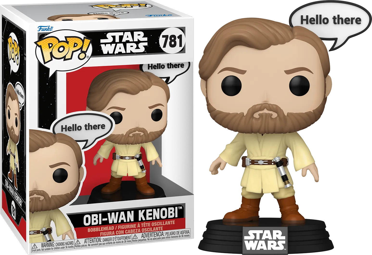 FUN83595 Star Wars - Obi-Wan Kenobi Pop! Sayings - Funko - Titan Pop Culture