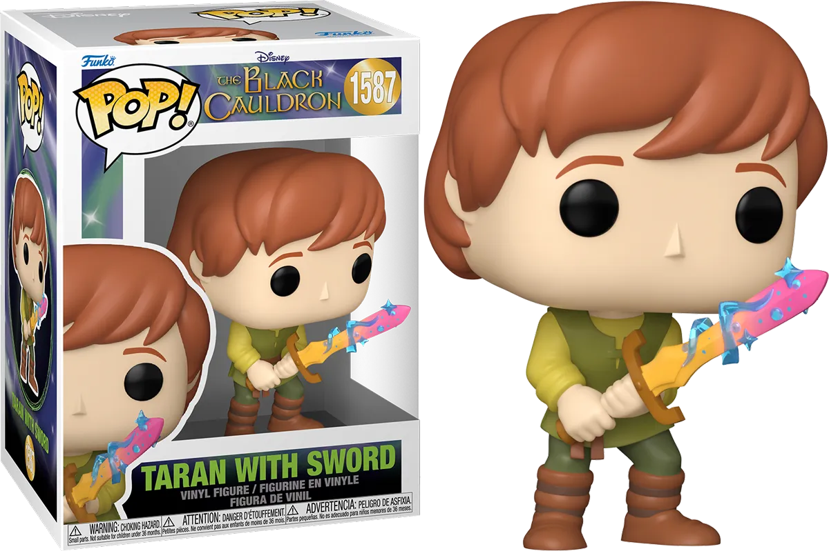 FUN83597 The Black Cauldron - Taran with Sword Pop! Vinyl - Funko - Titan Pop Culture