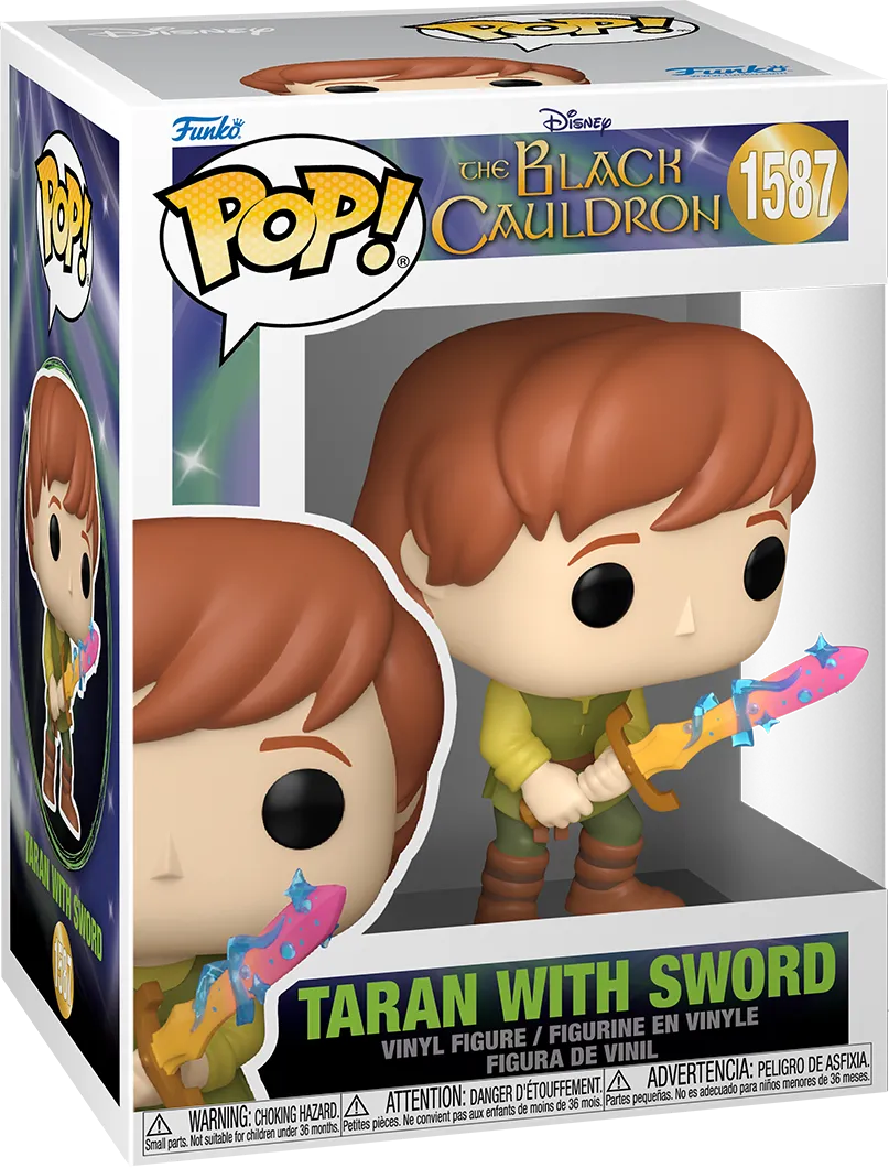 FUN83597 The Black Cauldron - Taran with Sword Pop! Vinyl - Funko - Titan Pop Culture