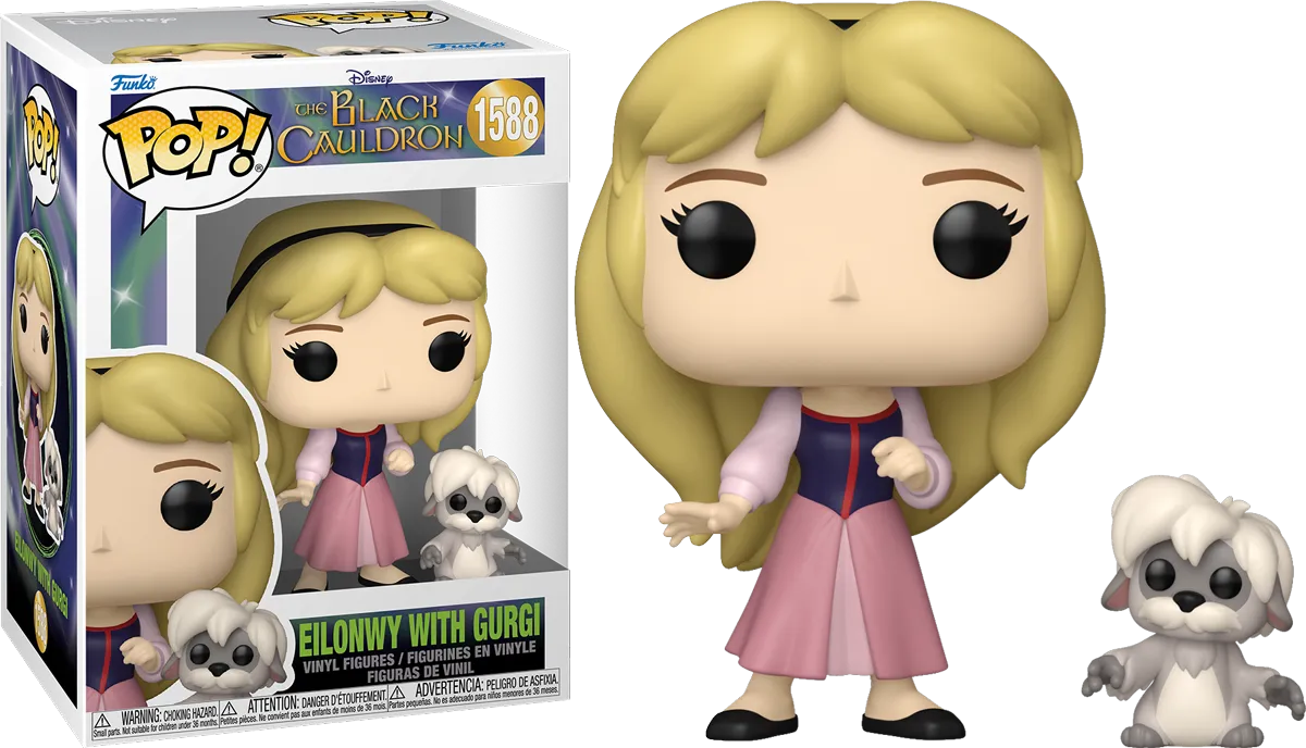FUN83598 The Black Cauldron - Eilowny with Gurgi Pop! Vinyl - Funko - Titan Pop Culture