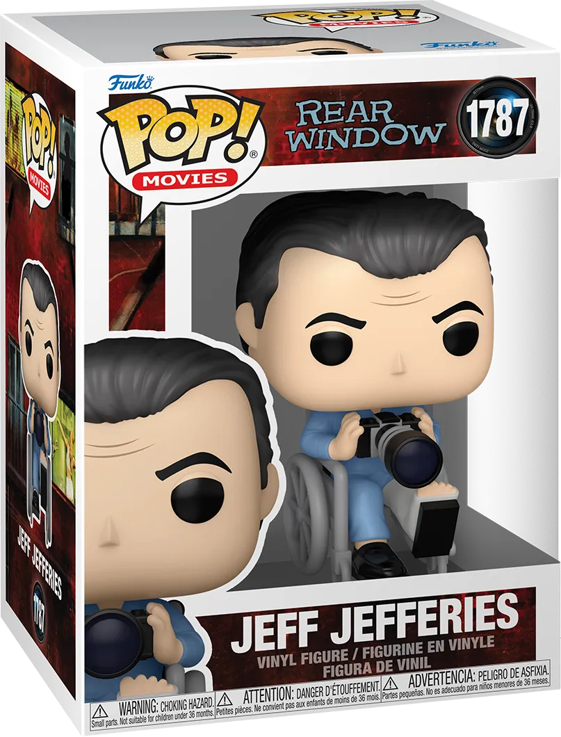 FUN83602 Rear Window (1954) - L.B. "Jeff" Jefferies Pop! Vinyl - Funko - Titan Pop Culture