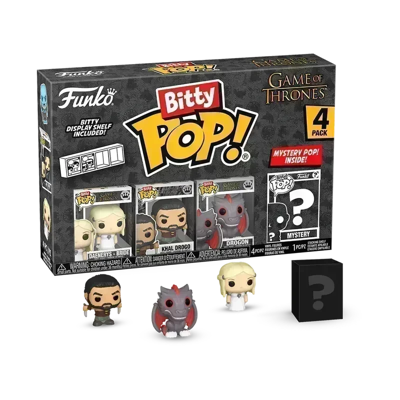 FUN83648 Game of Thrones - Khaleesi Bitty Pop! 4-Pack - Funko - Titan Pop Culture