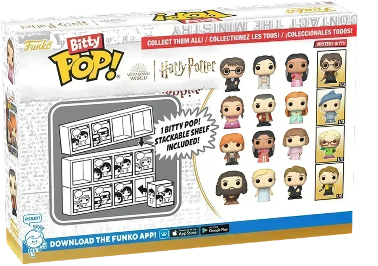 FUN83654 Harry Potter: Goblet of Fire - Harry Bitty Pop! 4-Pack - Funko - Titan Pop Culture