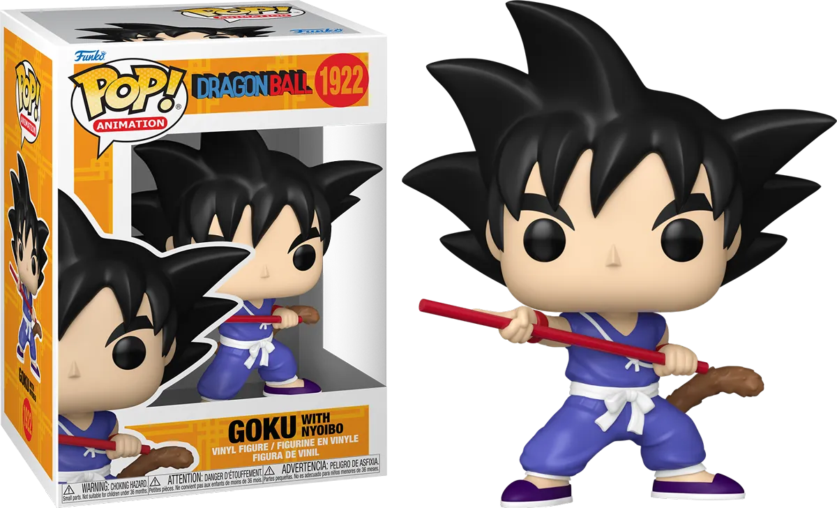 FUN83712 Dragon Ball - Goku with Nyoibo Pop! Vinyl - Funko - Titan Pop Culture