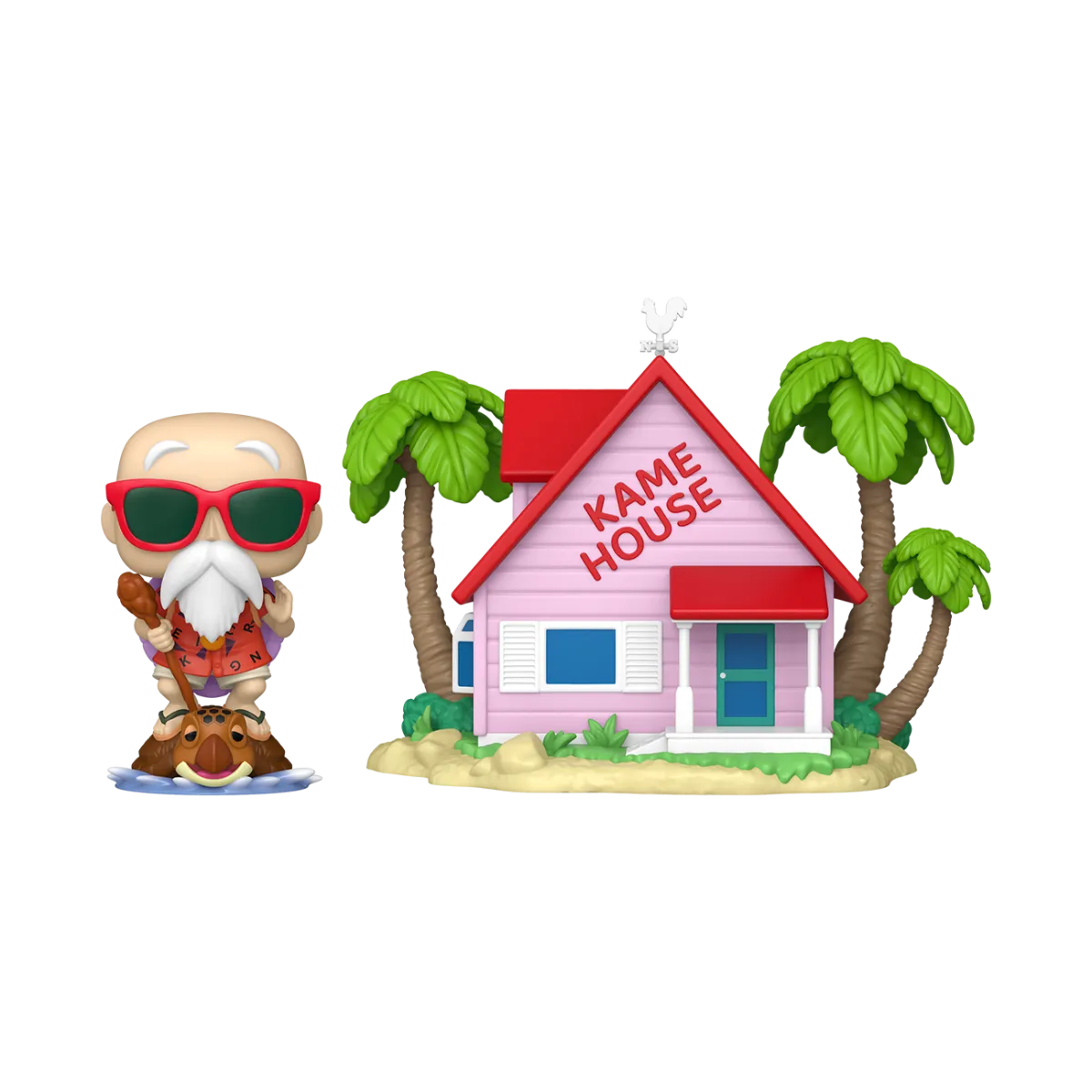 FUN83715 Dragon Ball - Master Roshi at Kame House Pop! Town - Funko - Titan Pop Culture