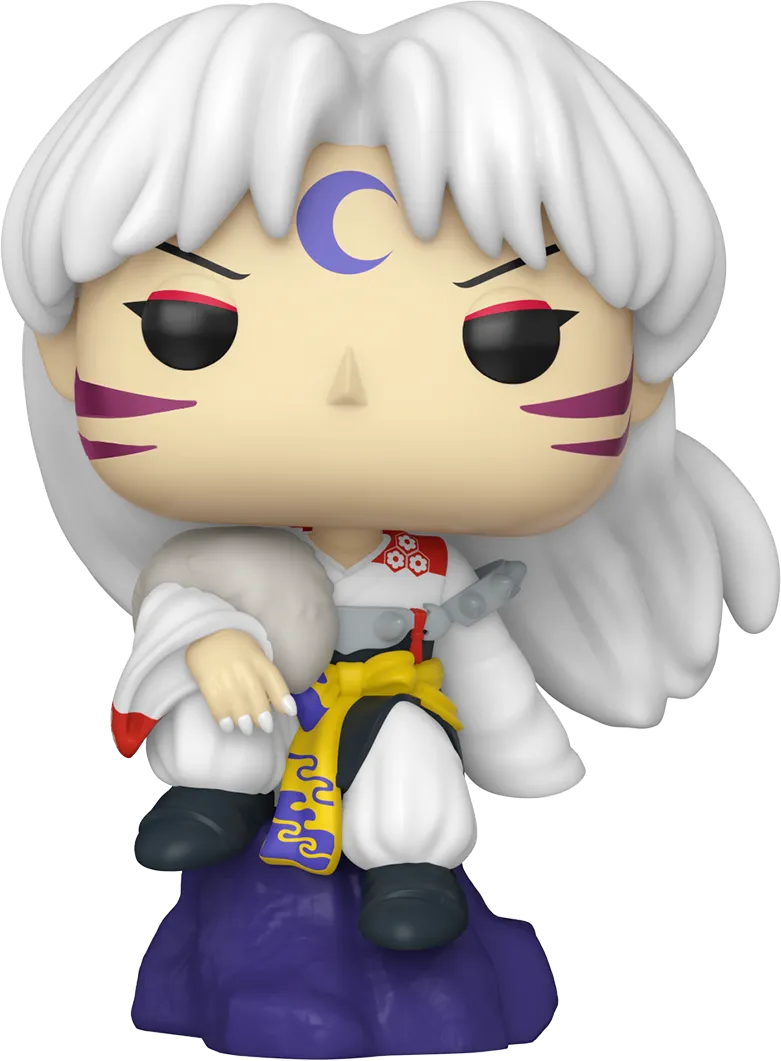 FUN83719 Inuyasha - Sesshomaru (Sitting) Pop! Plus - Funko - Titan Pop Culture