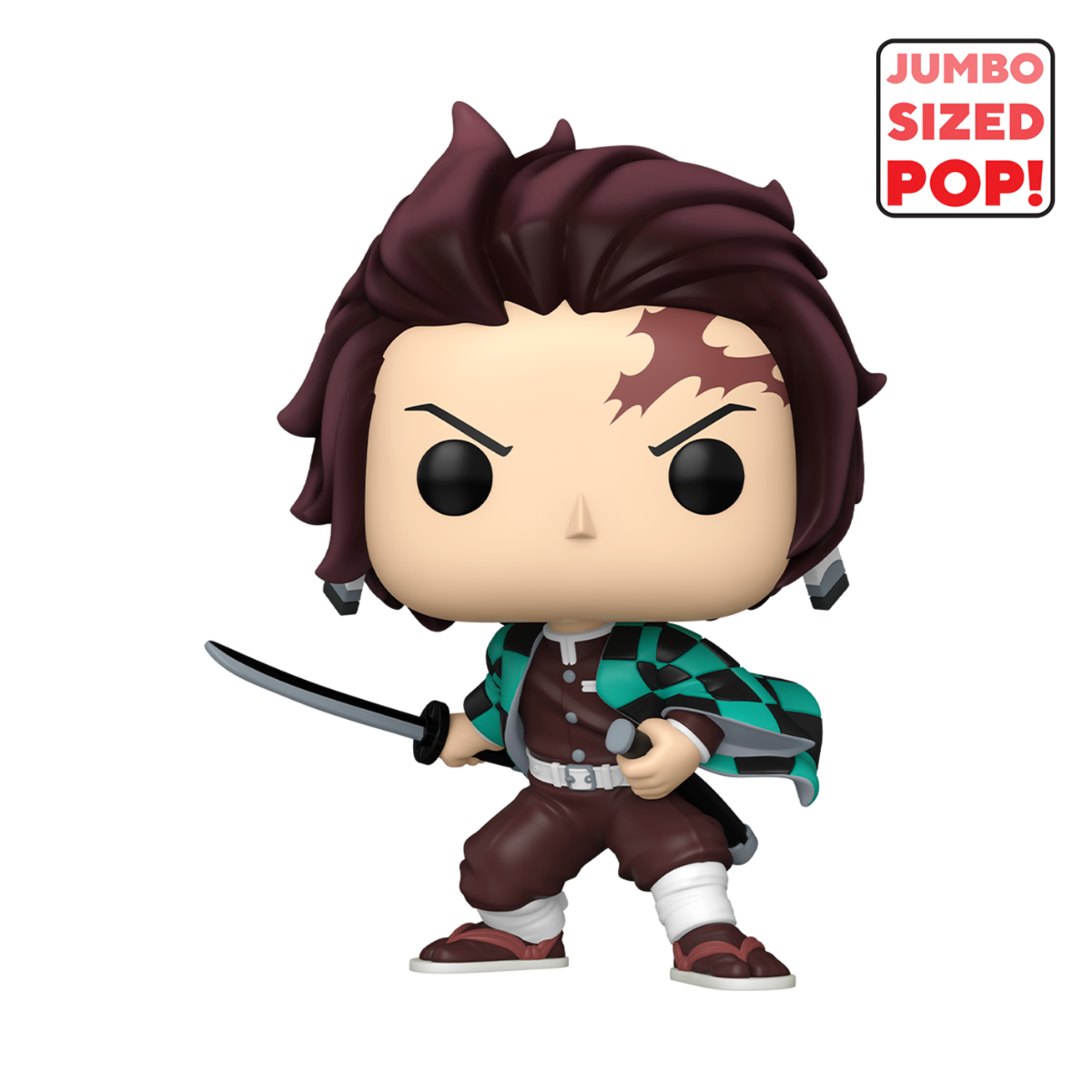 FUN83720 Demon Slayer - Tanjiro 10" Pop! Vinyl - Funko - Titan Pop Culture