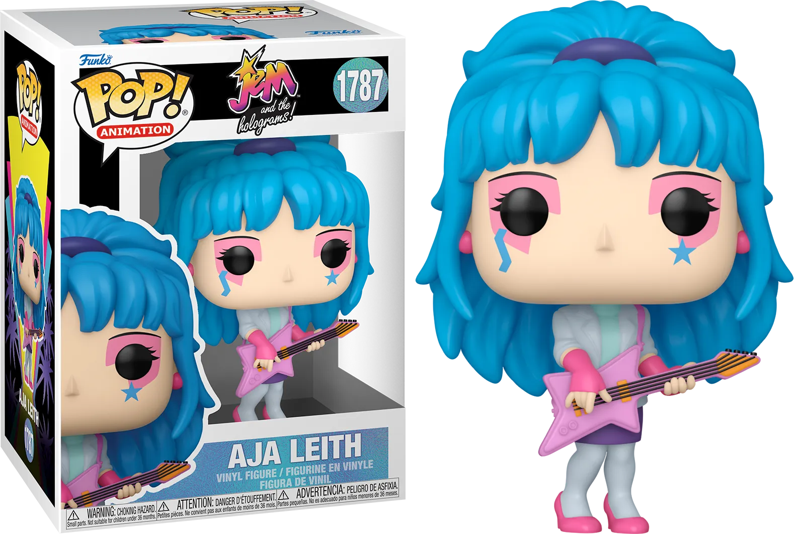 FUN83731 Jem and the Holograms - Aja Leith Pop! Vinyl - Funko - Titan Pop Culture
