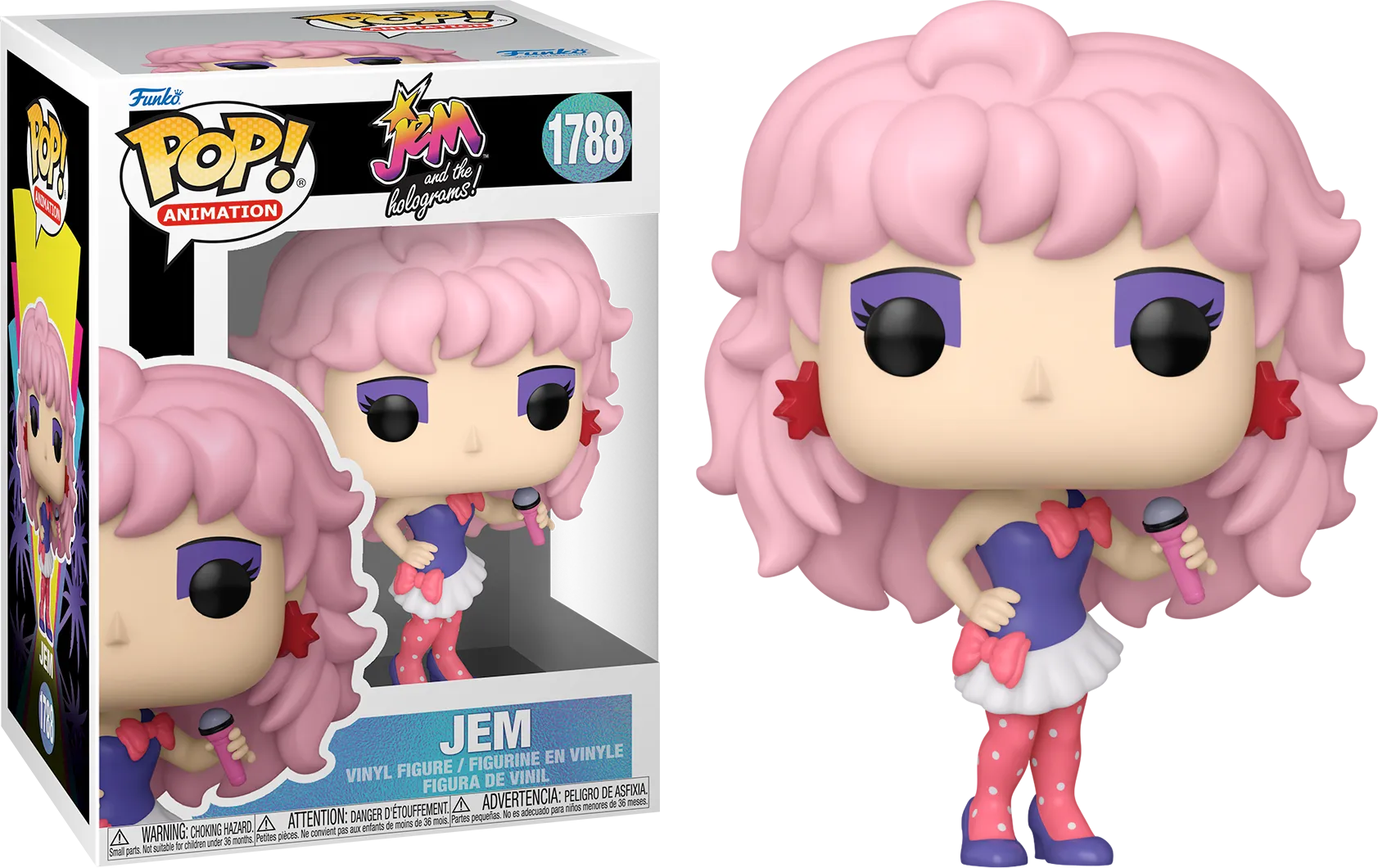 FUN83732 Jem and the Holograms - Jem Pop! Vinyl - Funko - Titan Pop Culture