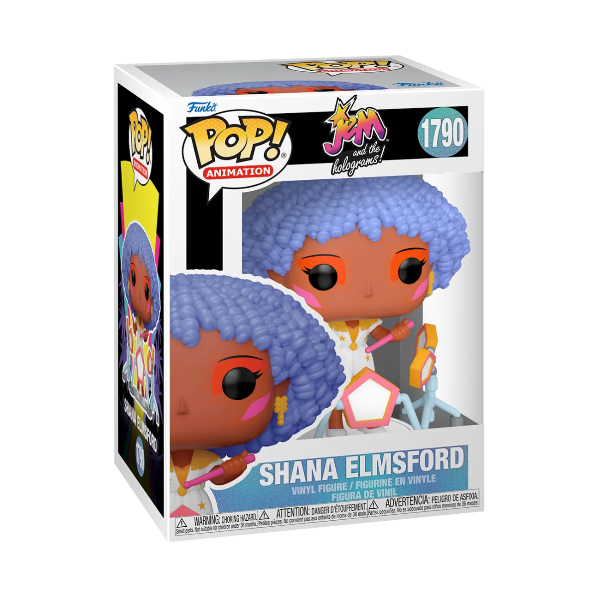FUN83734 Jem and the Holograms - Shana Elmsford Pop! Vinyl - Funko - Titan Pop Culture