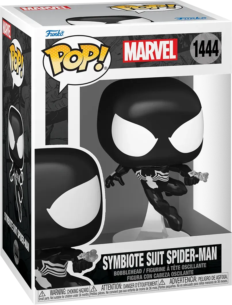 FUN83749 Marvel Comics - Symbiote Suit Spider-Man Pop! Vinyl - Funko - Titan Pop Culture