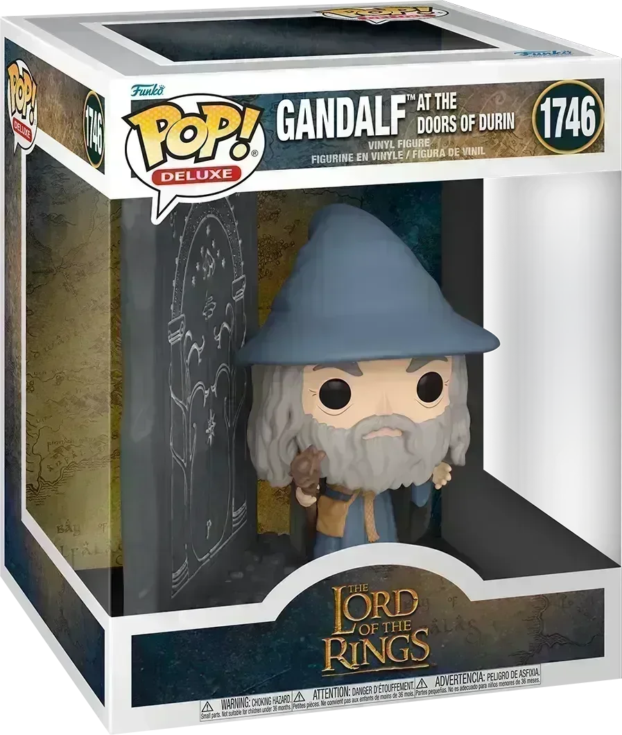 FUN83784 The Lord of the Rings - Gandalf at the Doors of Durin Pop! Deluxe - Funko - Titan Pop Culture