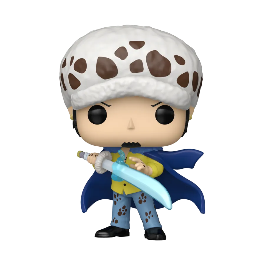 FUN83809 One Piece - Trafalgar Law with Blue Anesthesia Pop! Vinyl - Funko - Titan Pop Culture