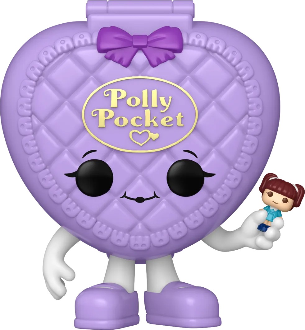 FUN83817 Retro Toys: Polly Pocket - Heart Shell (Purple) Pop! Vinyl - Funko - Titan Pop Culture