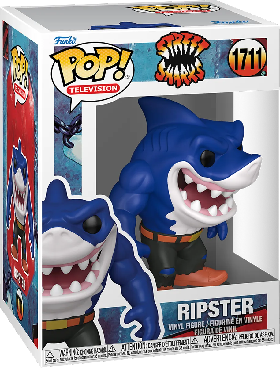FUN83821 Street Sharks - Ripster Pop! Vinyl - Funko - Titan Pop Culture