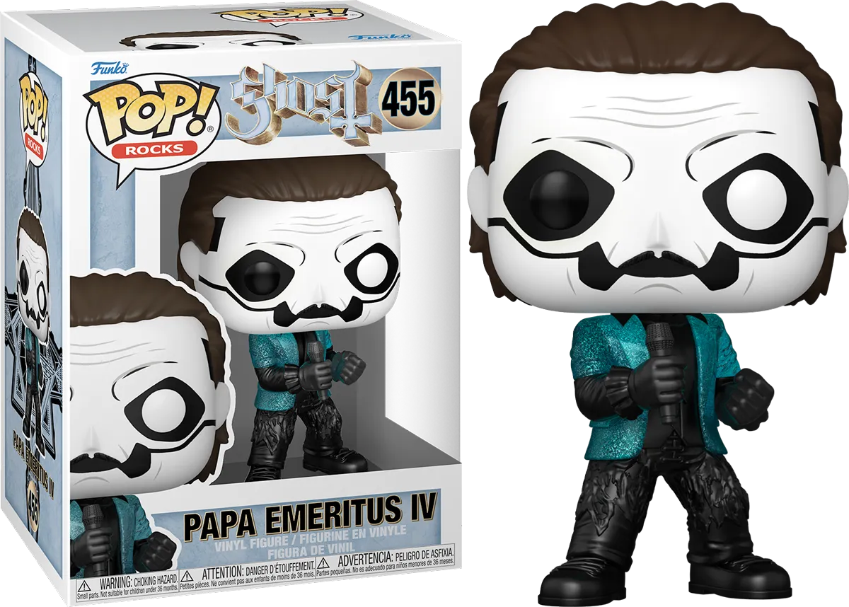 FUN83837 Ghost - Papa Emeritus IV (Glitter) Pop! Vinyl - Funko - Titan Pop Culture