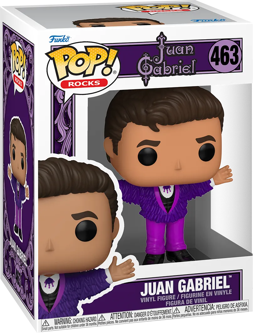 FUN83839 Juan Gabriel - Juan Gabriel (Purple Outfit) Pop! Vinyl - Funko - Titan Pop Culture