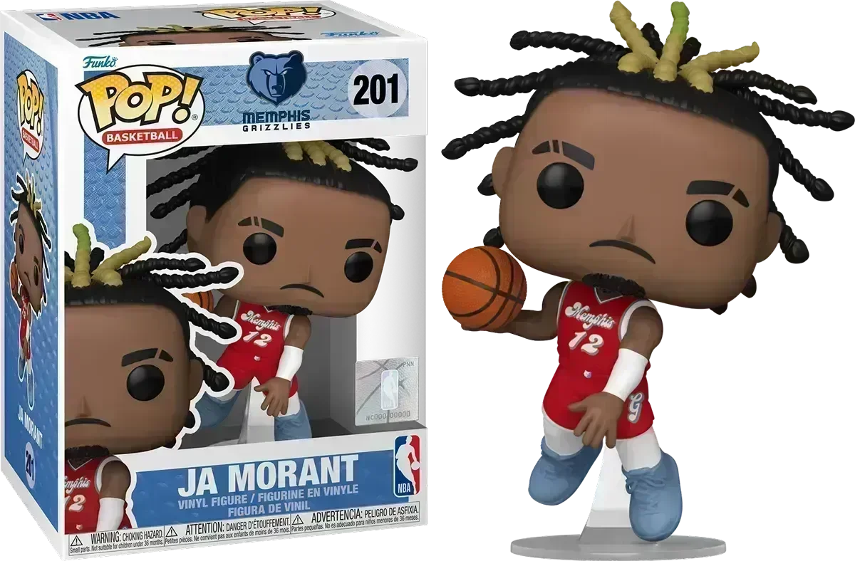 FUN83844 NBA: Grizzlies - Ja Morant (City Edition 2024) Pop! Vinyl - Funko - Titan Pop Culture