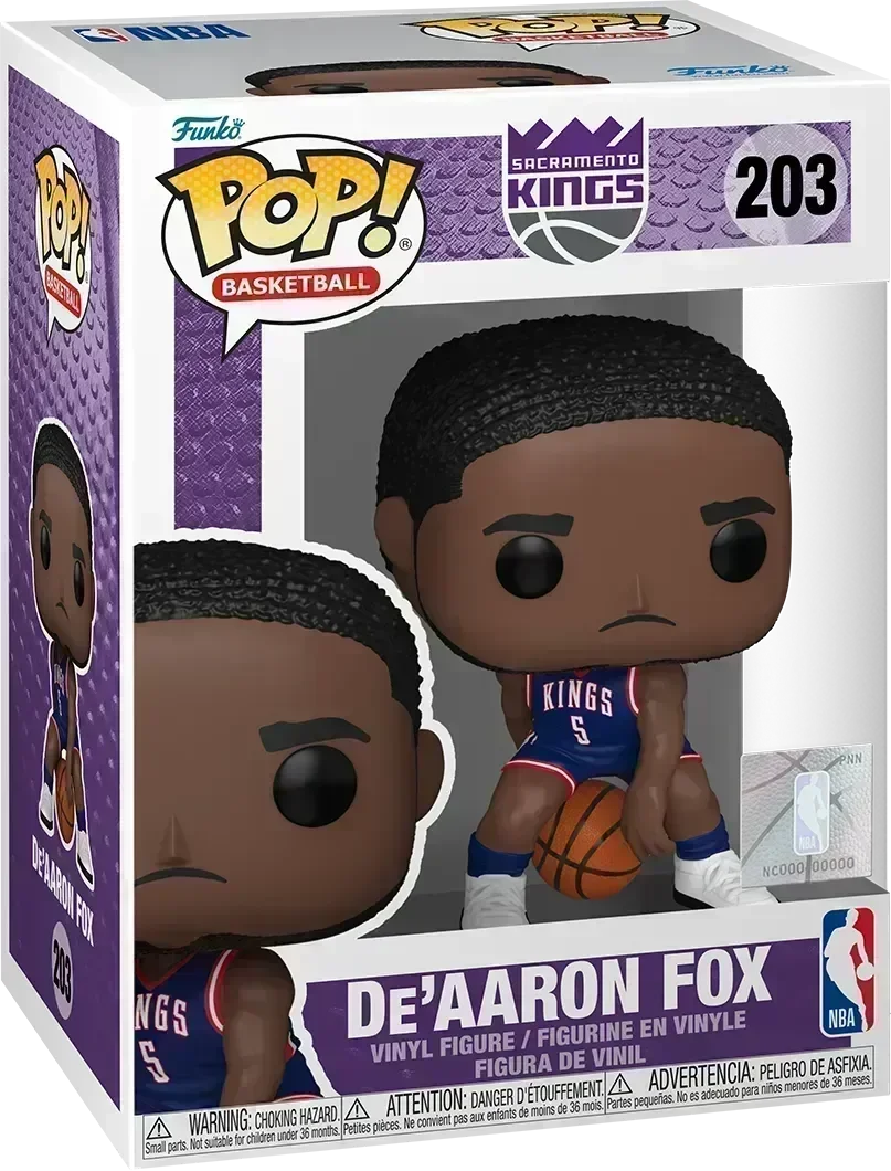 FUN83846 NBA: Kings - De'Aaron Fox (City Edition 2024) Pop! Vinyl - Funko - Titan Pop Culture