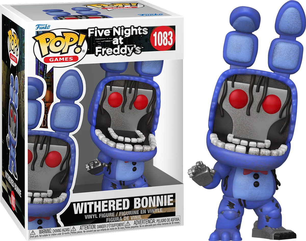 FUN83864 Five Nights at Freddy's - Withered Bonnie Pop! Vinyl - Funko - Titan Pop Culture