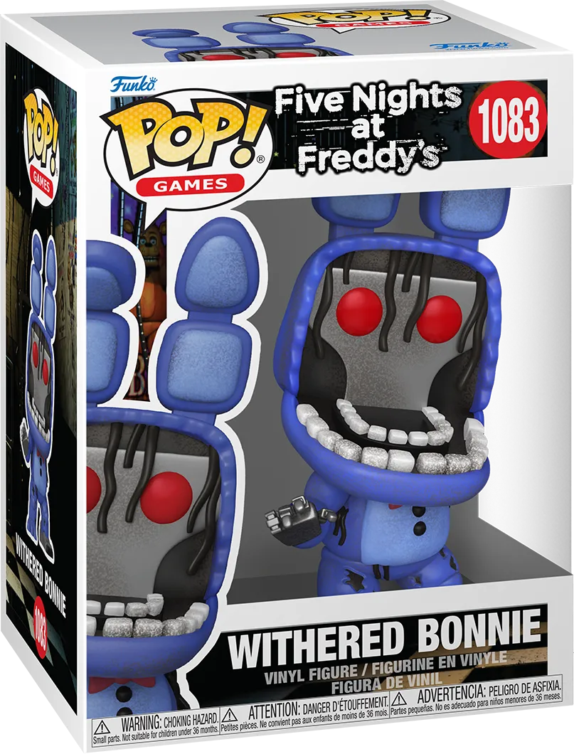 FUN83864 Five Nights at Freddy's - Withered Bonnie Pop! Vinyl - Funko - Titan Pop Culture