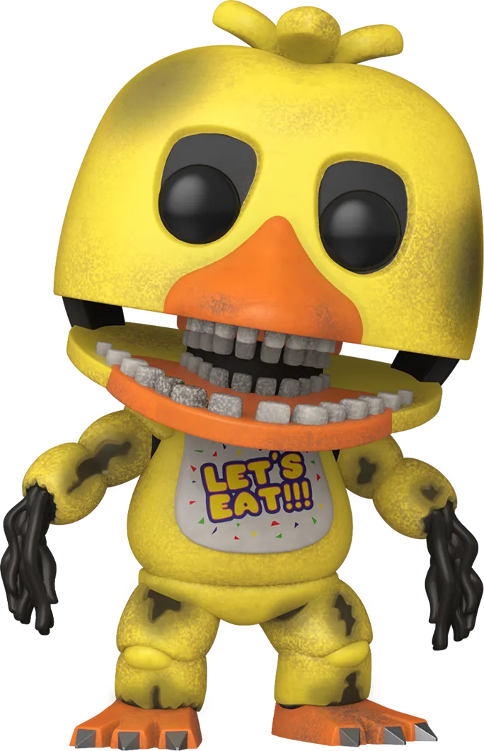 FUN83865 Five Nights at Freddy's - Withered Chica Pop! Vinyl - Funko - Titan Pop Culture