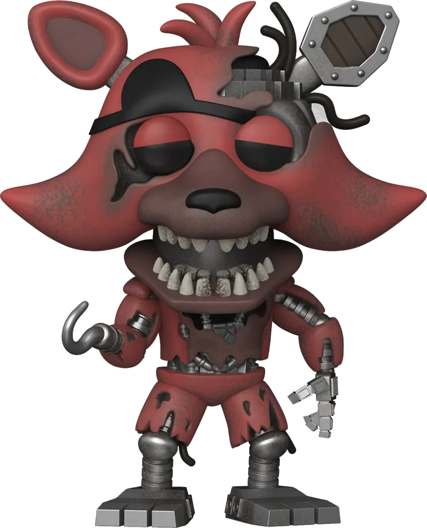FUN83866 Five Nights at Freddy's - Withered Foxy Pop! Vinyl - Funko - Titan Pop Culture