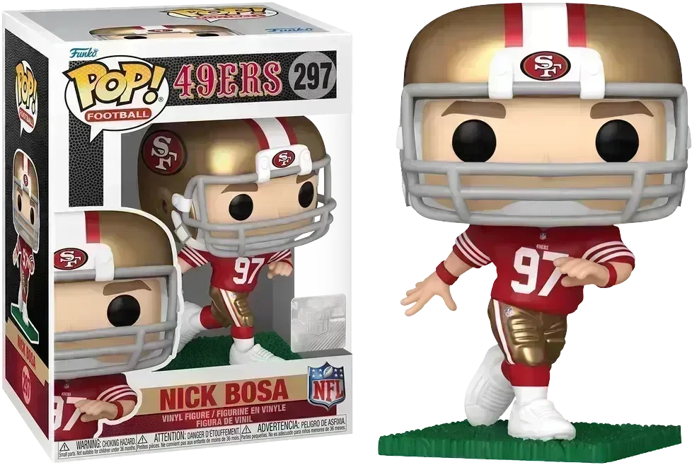FUN83909 NFL: 49ers - Nick Bosa Pop! Vinyl - Funko - Titan Pop Culture