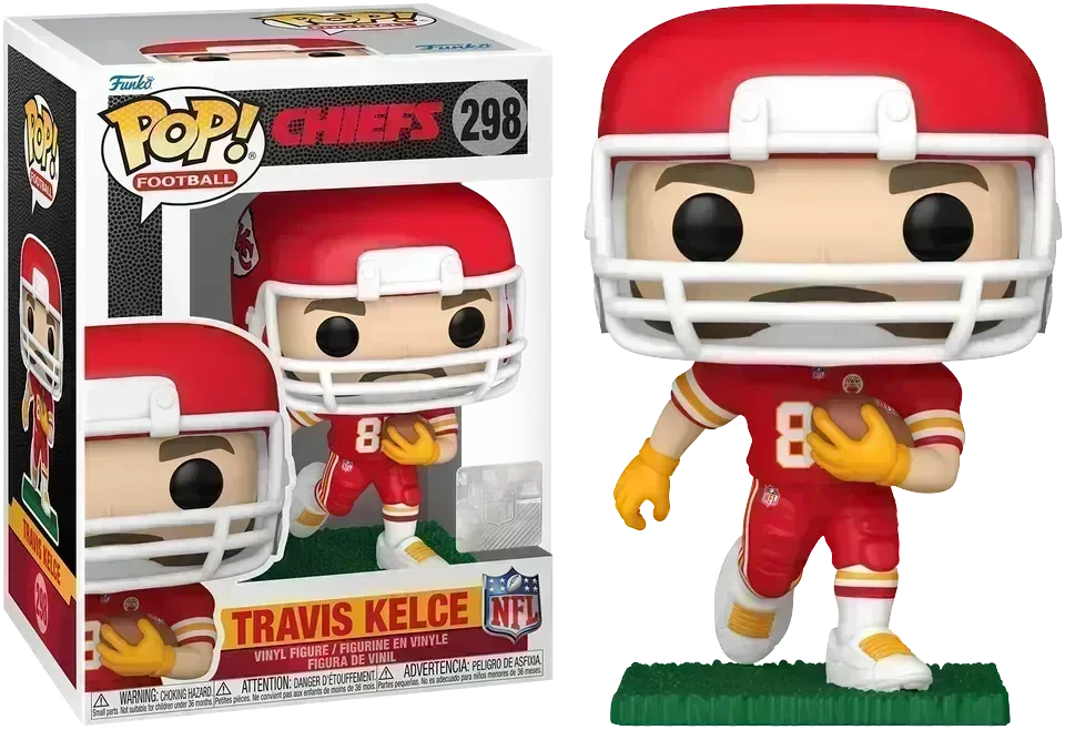 FUN83910 NFL: Chiefs - Travis Kelce Pop! Vinyl - Funko - Titan Pop Culture
