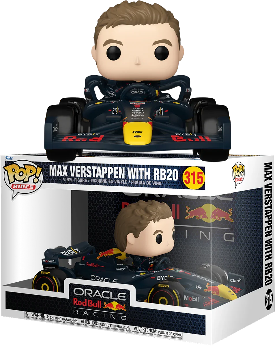 Formula 1 - Max Verstappen with RB20 Pop! Ride