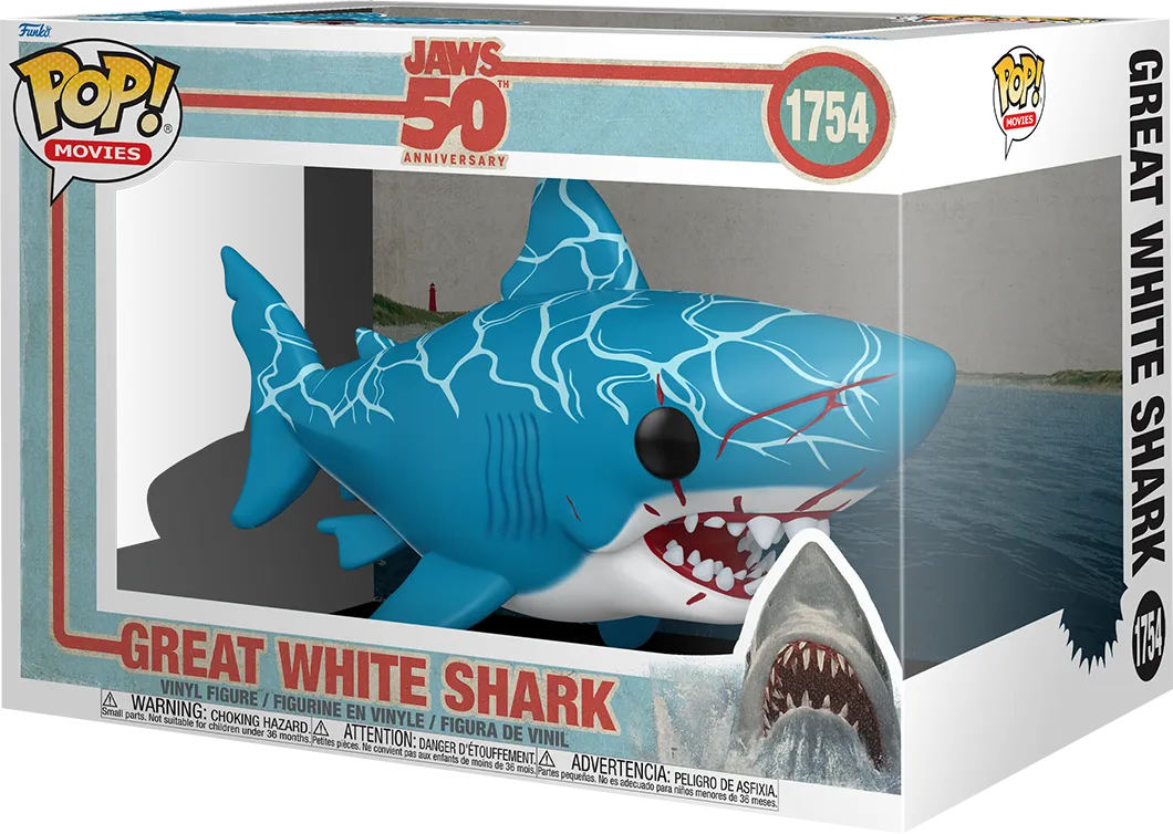 FUN83973 Jaws - Jaws (Retro) 6" Pop! Vinyl - Funko - Titan Pop Culture