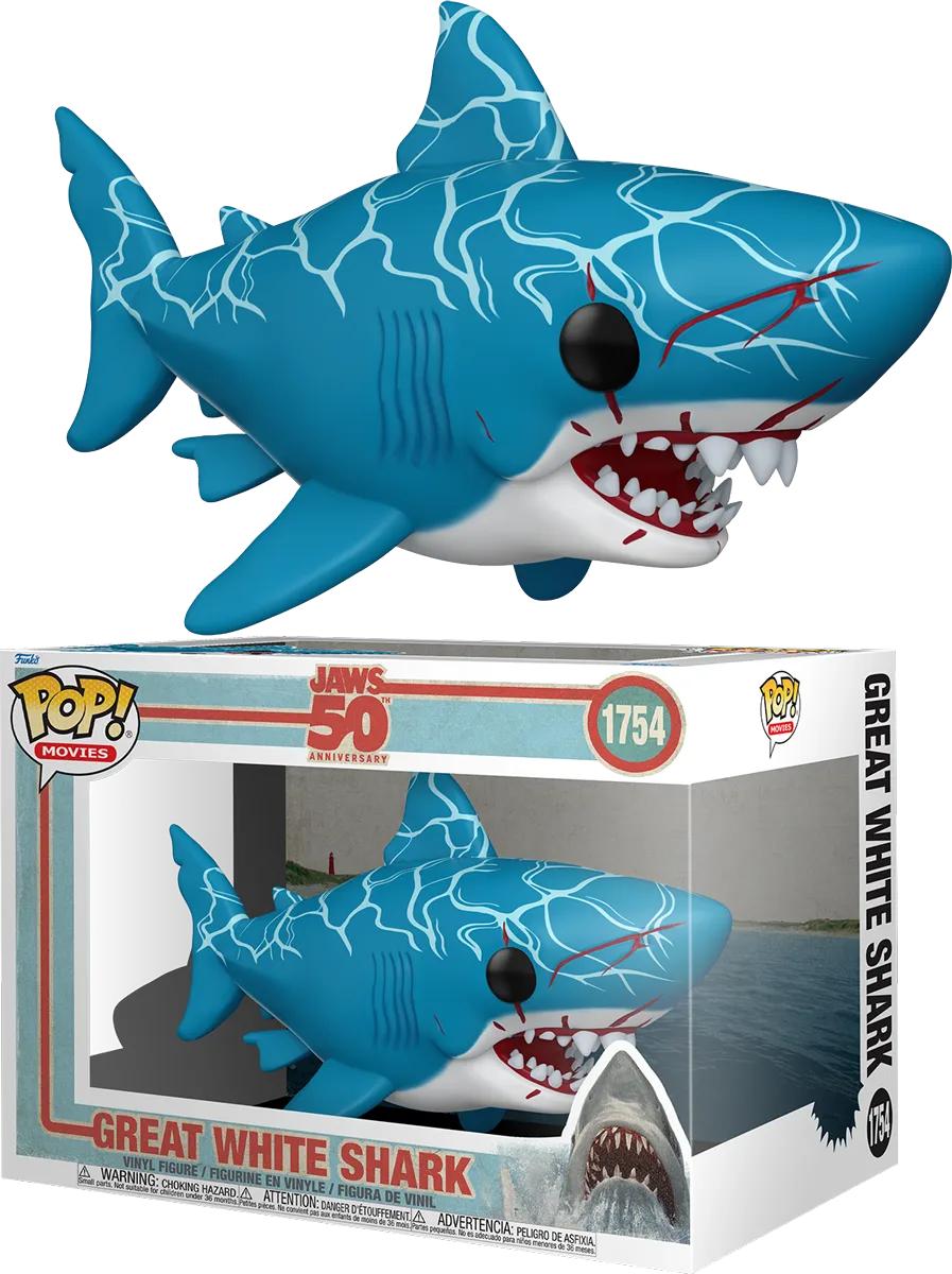 FUN83973 Jaws - Jaws (Retro) 6" Pop! Vinyl - Funko - Titan Pop Culture
