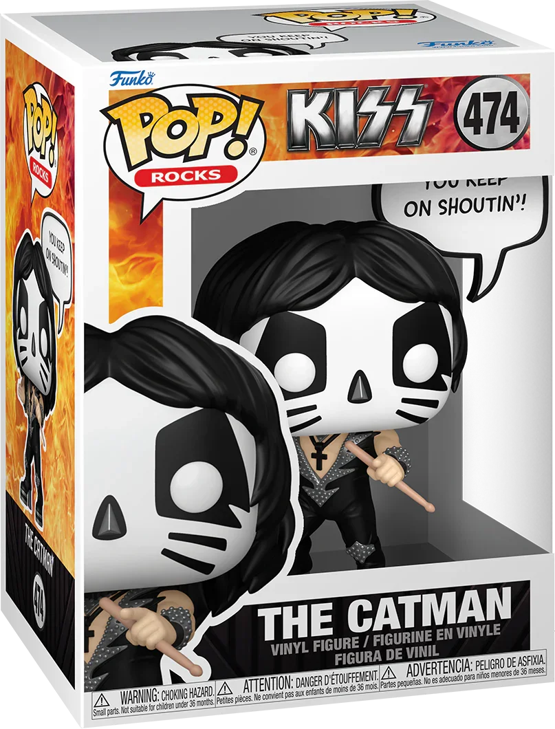 FUN84123 KISS - The Catman (Rock & Roll All Night) Pop! Vinyl Sayings - Funko - Titan Pop Culture