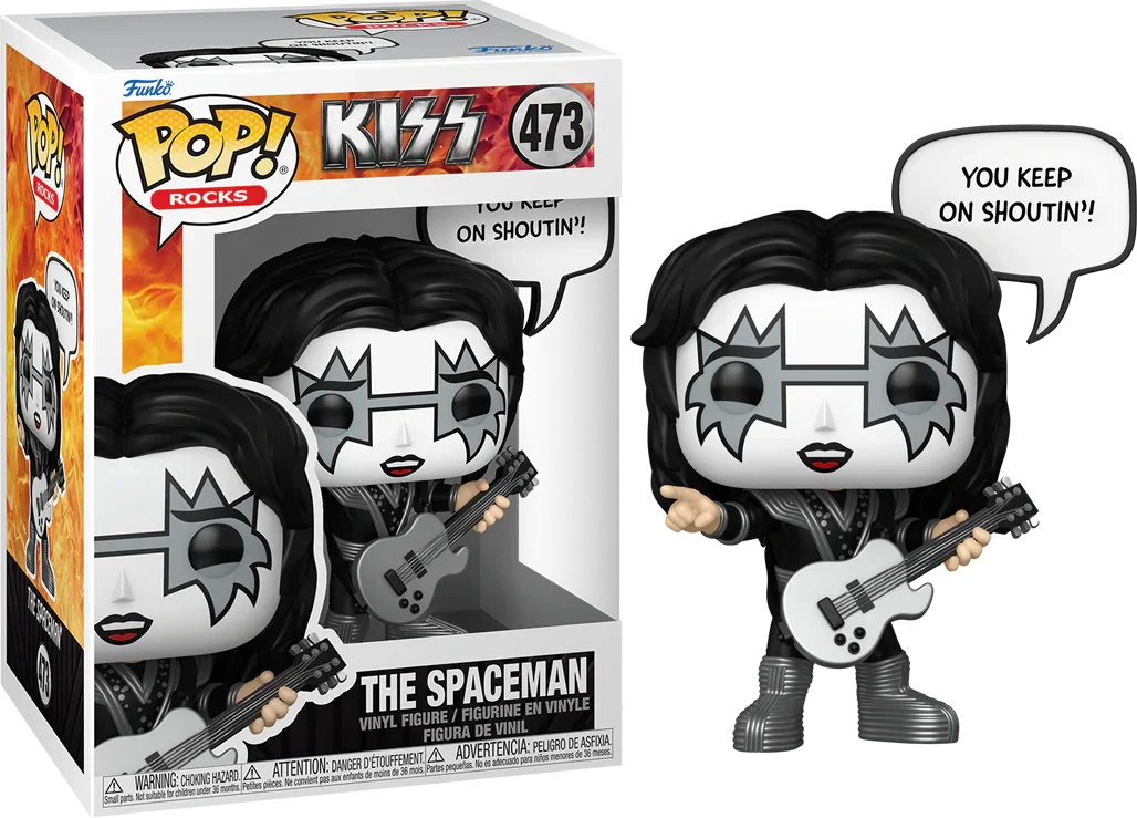 FUN84125 KISS - The Spaceman (Rock & Roll All Night) Pop! Vinyl Sayings - Funko - Titan Pop Culture