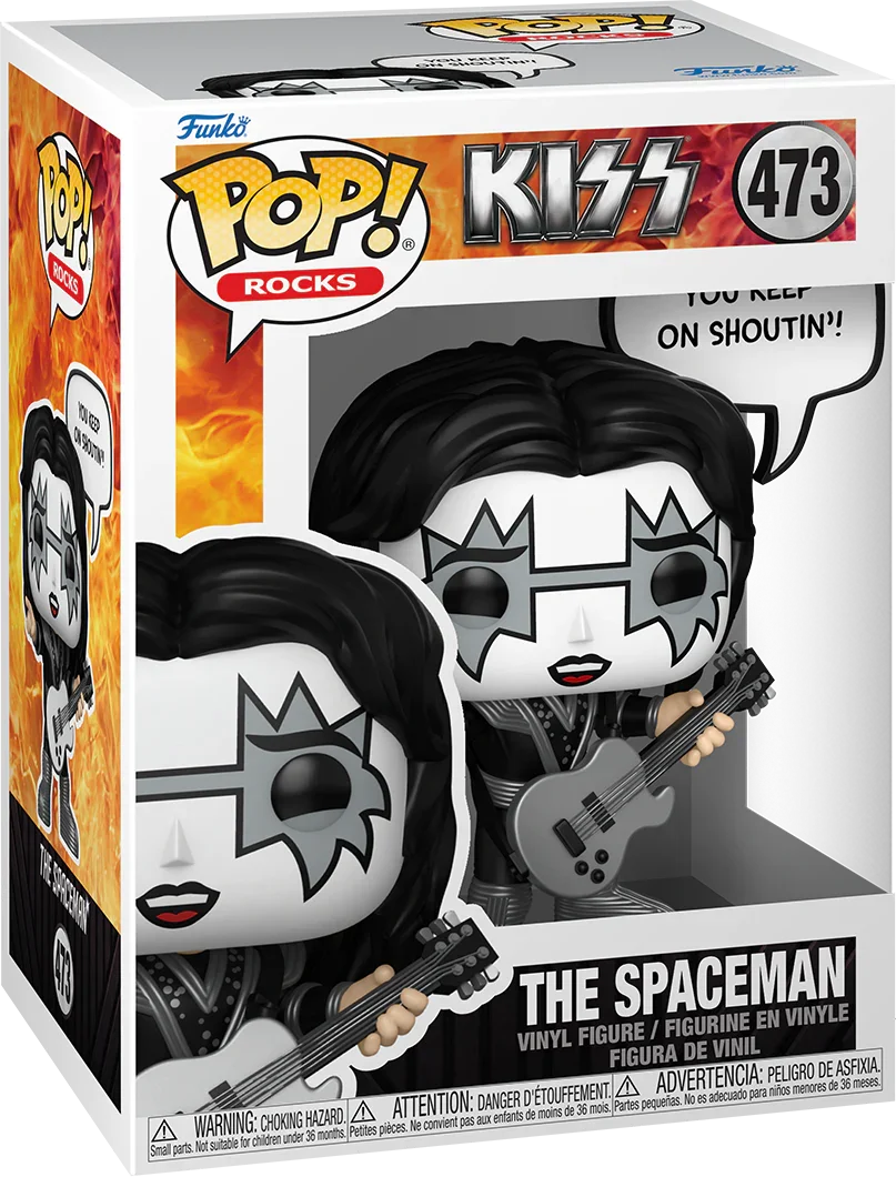 FUN84125 KISS - The Spaceman (Rock & Roll All Night) Pop! Vinyl Sayings - Funko - Titan Pop Culture