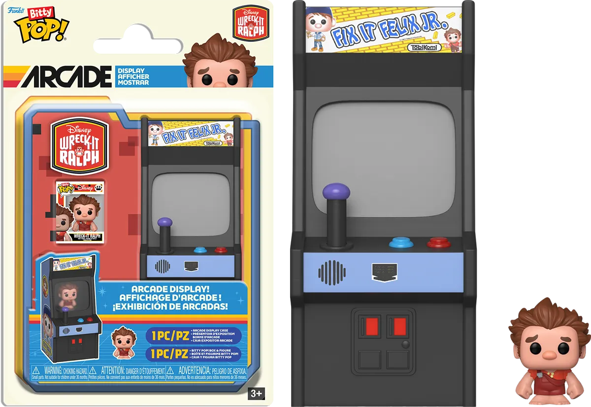 FUN85253 Wreck-It Ralph - Wreck-It Ralph Bitty Pop! Arcade - Funko - Titan Pop Culture