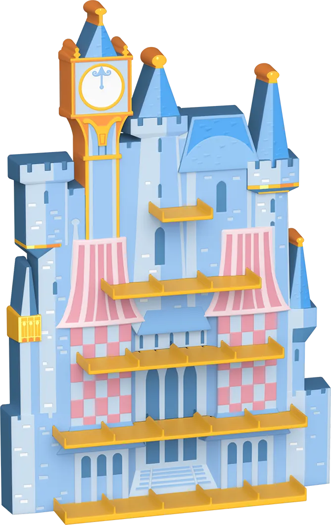 FUN85511 Disney - Cinderella's Castle Bitty Pop! Showcase - Funko - Titan Pop Culture