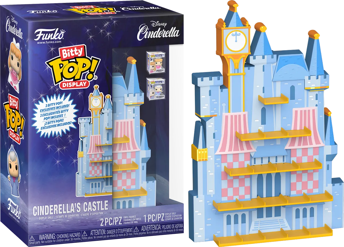 FUN85511 Disney - Cinderella's Castle Bitty Pop! Showcase - Funko - Titan Pop Culture