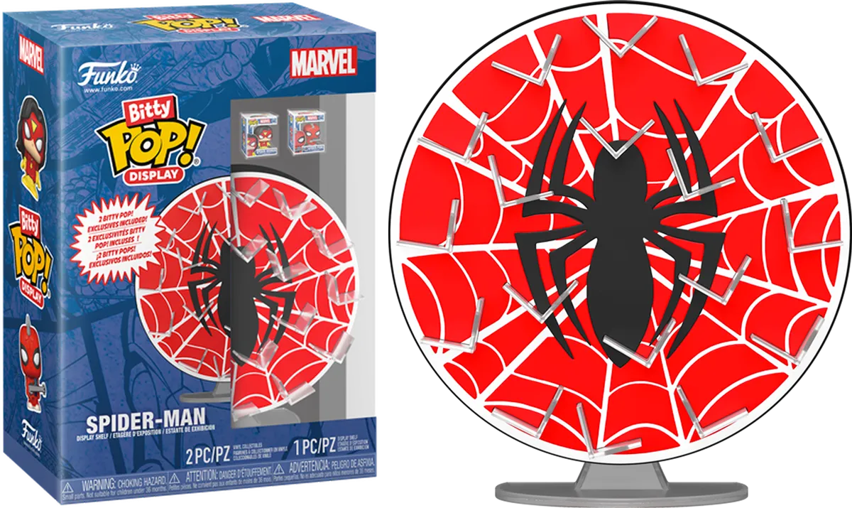 FUN85512 Marvel - Spider-Man's Web Bitty Pop! Showcase - Funko - Titan Pop Culture